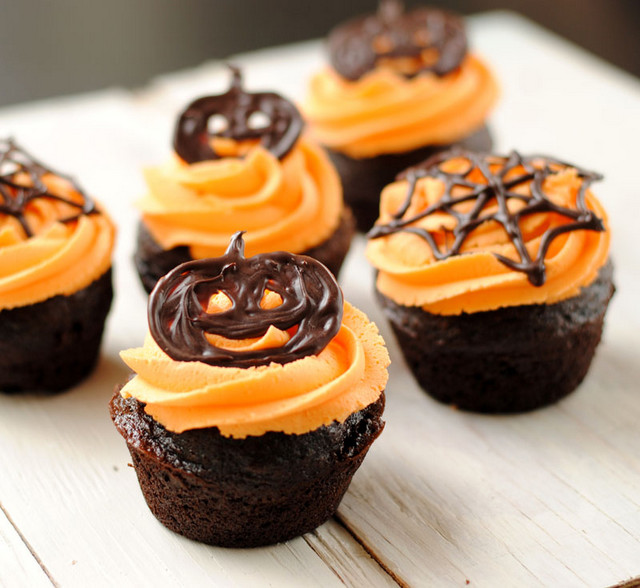 pumpkin cupcakes