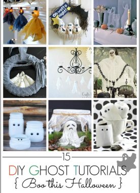 20 DIY Ghost Decorations Easy Halloween Crafts