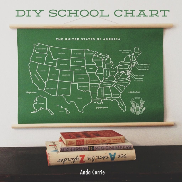 DIY map chart tutorial