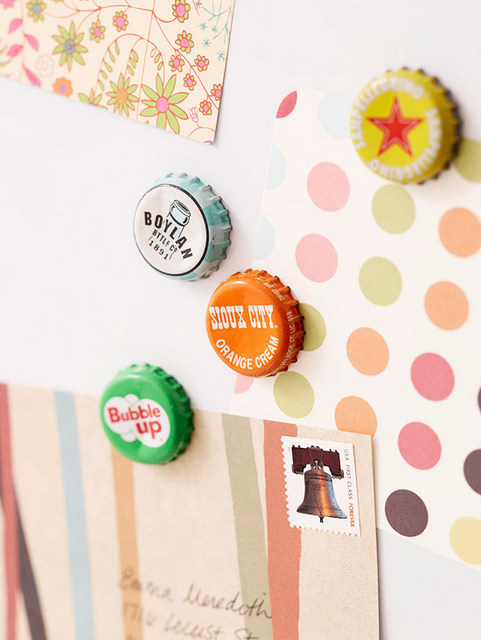 bottle cap magnets