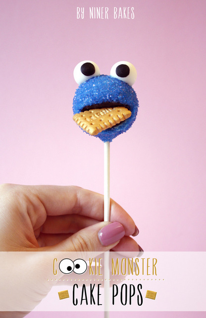 cookie monster pops