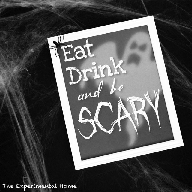 eat drink and be scary