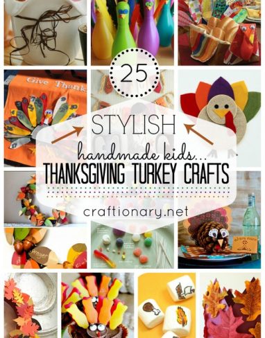 25 Fun and Easy Kids Turkey Crafts for Thanksgiving