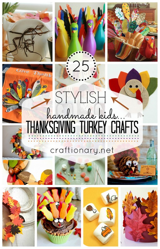 kids turkey crafts