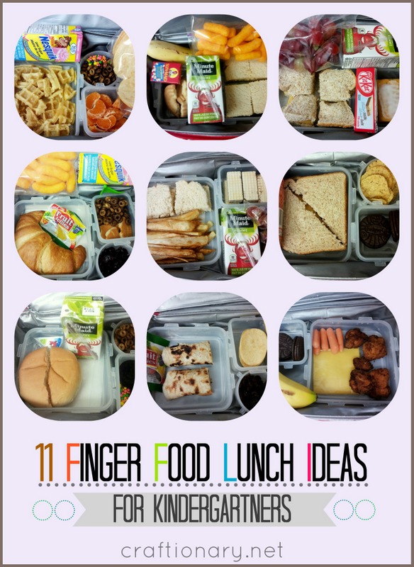 11 Toddler Finger Food Lunches Kindergarten Lunch Ideas - Craftionary