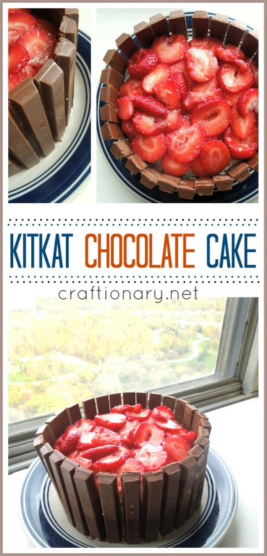 Kitkat chocolate cake easy recipe