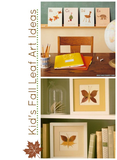 Fall leaf art ideas