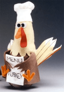 thanksgiving gobbler menu cards