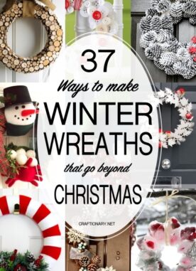 35 Beautiful DIY Winter Wreath Ideas to Brighten Your Door