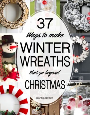 35 Beautiful DIY Winter Wreath Ideas to Brighten Your Door