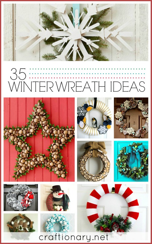 winter wreath ideas