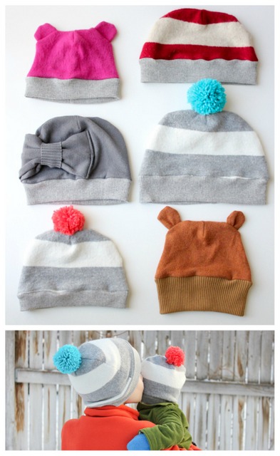 DIY winter hats