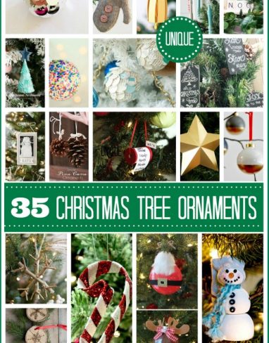 The Ultimate List: 35 DIY Christmas Ornaments