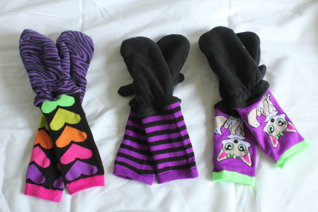 DIY kids gloves