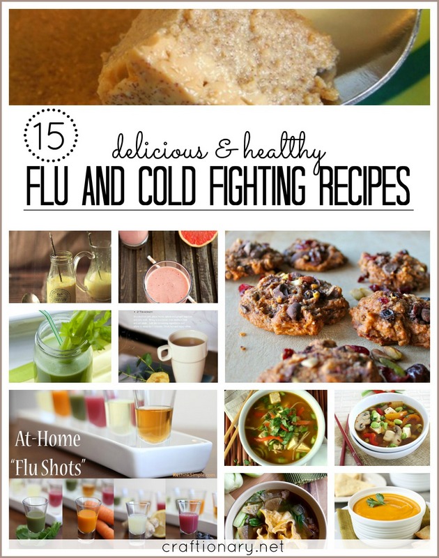 flu cold fighting recipes