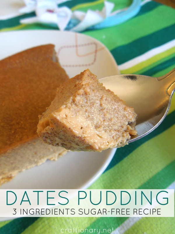 healthy dates pudding recipe