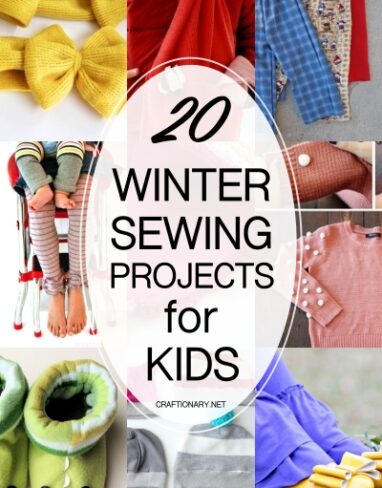 Cozy DIY: 20 Easy Kids Winter Sewing Projects for Beginners