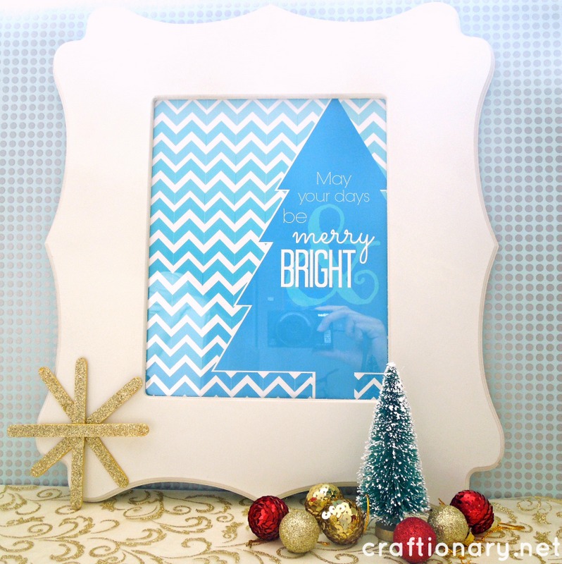 merry and bright printable