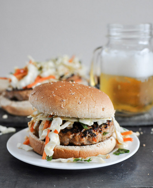 peanut butter thai burger