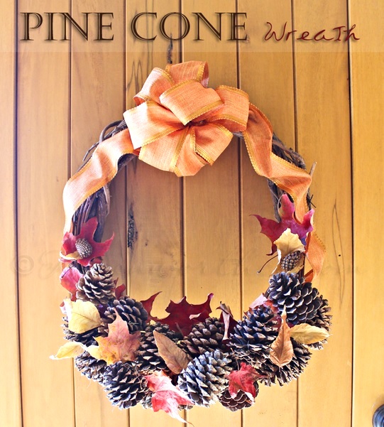 pine cone wreath