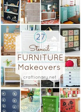 27 How to Stencil Furniture Makeovers that look expensive?