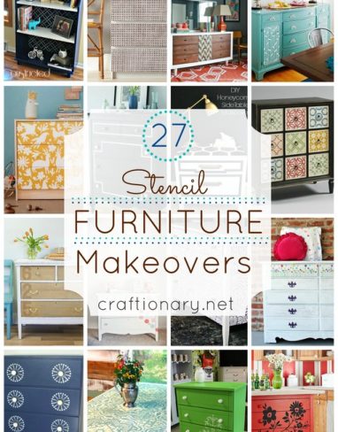 27 How to Stencil Furniture Makeovers that look expensive?