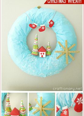 DIY Christmas Wreath Tutorial