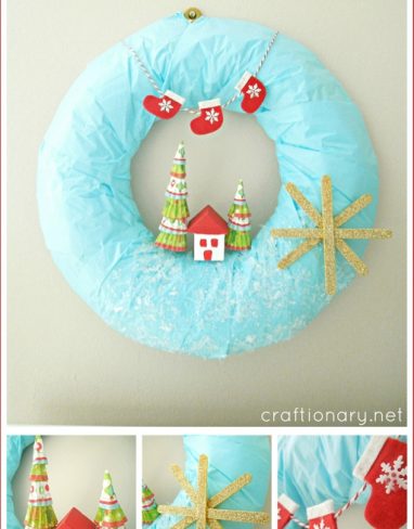 DIY Christmas Wreath Tutorial