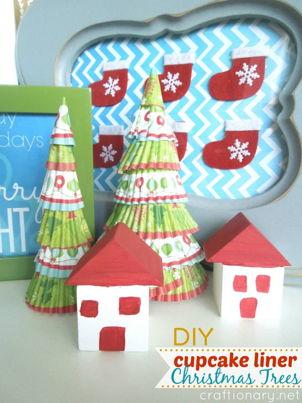 DIY cute Christmas trees