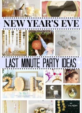 15 DIY New Years Decorations and Craft Ideas