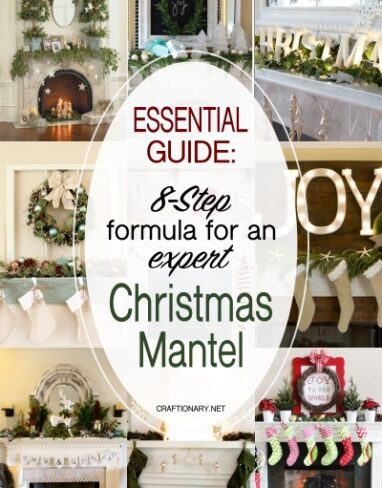 25 Stunning DIY Christmas Mantels for Holidays