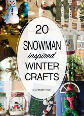 DIY Snowman: 20 Best Tutorials and Winter Crafts