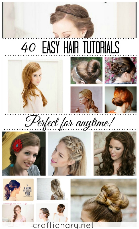 easy hair tutorials