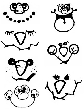 snowman-faces-printables