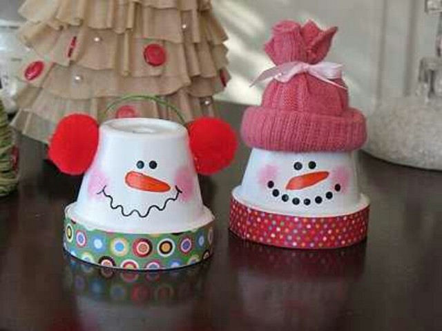 snowman-flower-pots