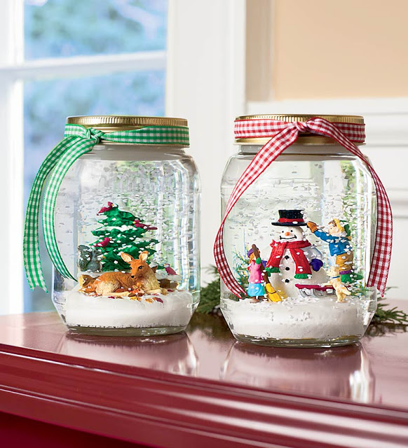 snowman-snow-globes