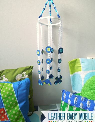 DIY Baby Mobile for boys nursery idea