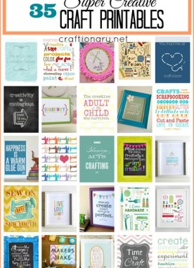 35 Best Free Craft Printables