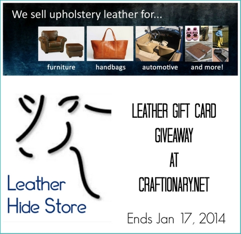 leather giveaway