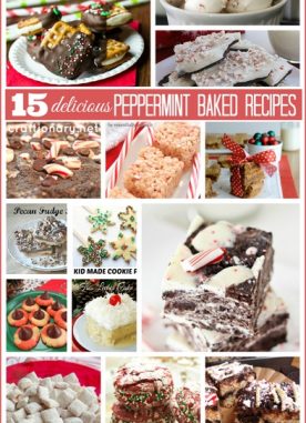 15 Peppermint baked recipes and TWC {1/2}