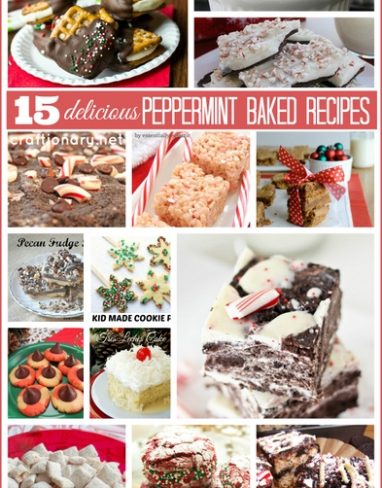 15 Peppermint baked recipes and TWC {1/2}