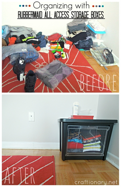 Rubbermaid all access organization