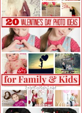 20 Valentines Day Photo Ideas for Family and Kids
