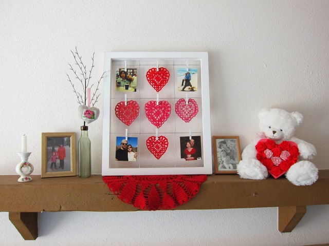 valentines day photo frame