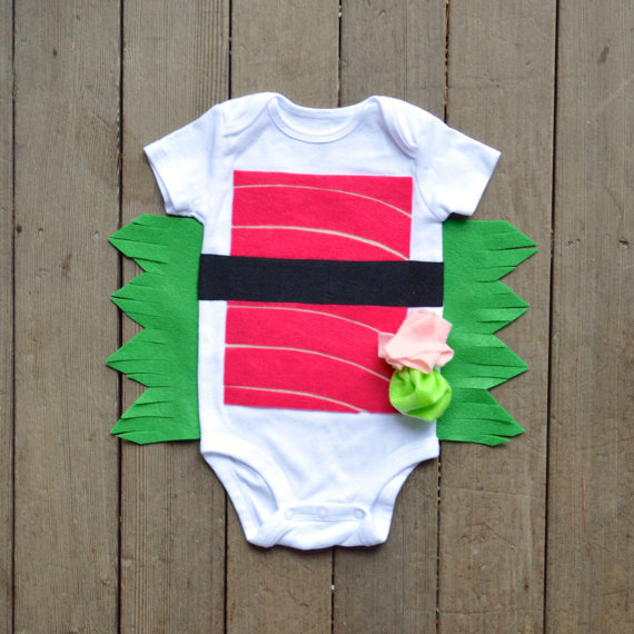 sushi baby onesies