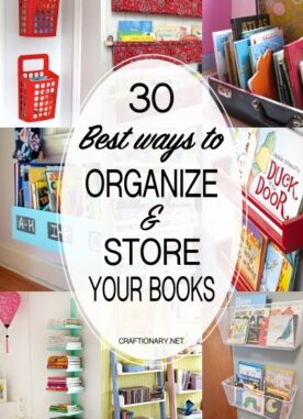 30 Best Ways to Organize Books with Storage Solutions