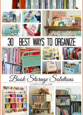 30 best ways to organize books (Storage Solutions)