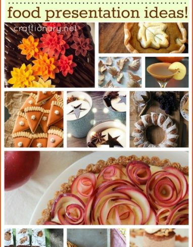 16 Creative Fall recipes with food presentation ideas