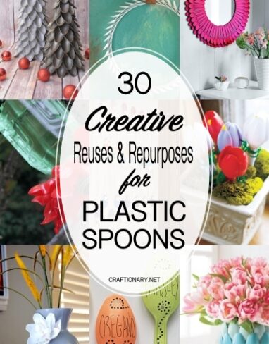 30 Ways to Turn Everyday Plastic Spoons into Creative Projects