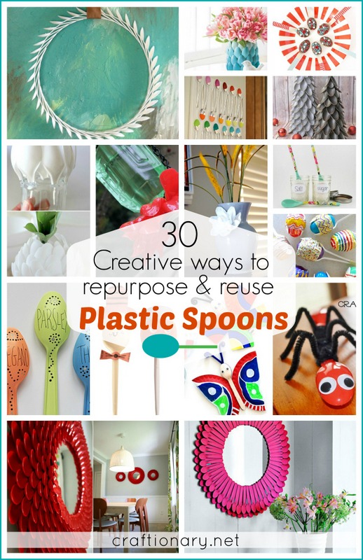 diy creative plastic spoon craft projects craftionary.net